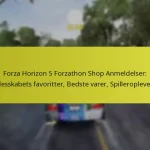 Forza Horizon 5 Forzathon Shop Anmeldelser: Fællesskabets favoritter, Bedste varer, Spilleroplevelser