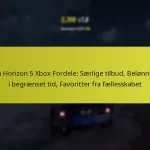 Forza Horizon 5 Xbox Fordele: Særlige tilbud, Belønninger i begrænset tid, Favoritter fra fællesskabet