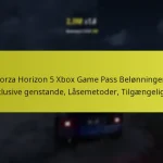Forza Horizon 5 Xbox Game Pass Belønninger: Eksklusive genstande, Låsemetoder, Tilgængelighed