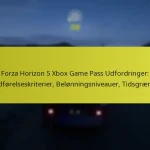 Forza Horizon 5 Xbox Game Pass Udfordringer: Fuldførelseskriterier, Belønningsniveauer, Tidsgrænser