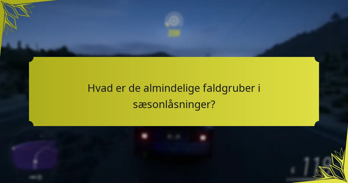 Hvornår starter og slutter sæsonbegivenheder i Forza Horizon 5?