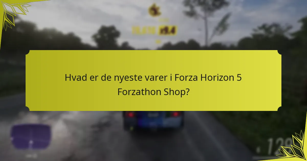 Hvad er fællesskabets feedback på Forzathon Shop opdateringer?