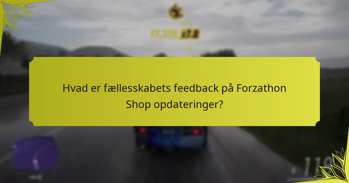 Hvordan maksimerer man køb i Forzathon Shop?