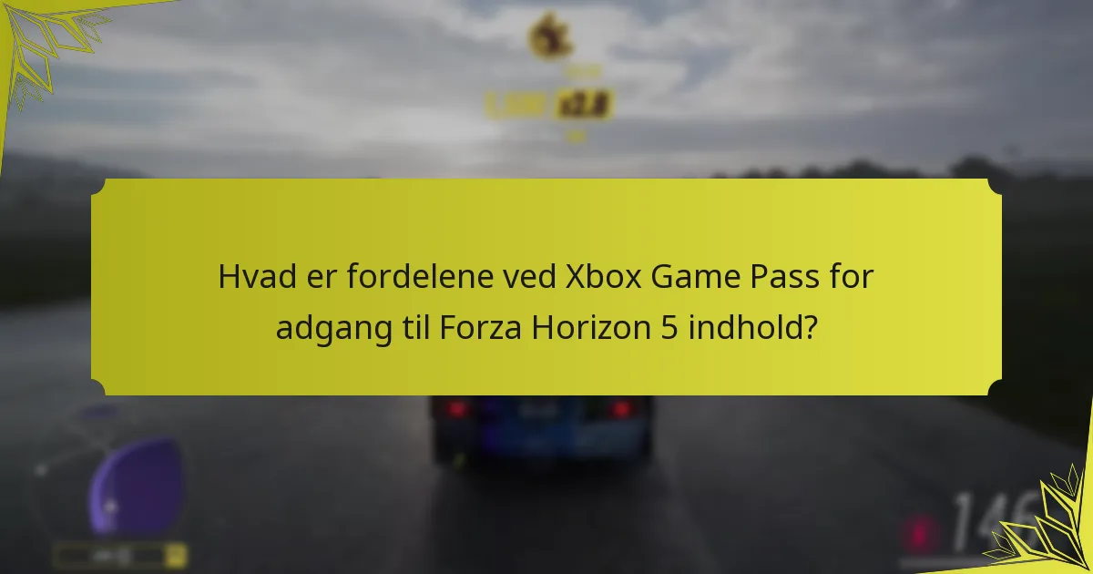 Hvornår er det eksklusive indhold tilgængeligt i Forza Horizon 5?