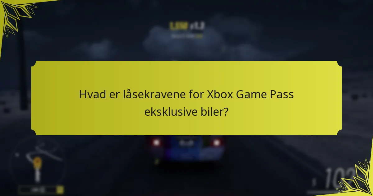 Hvornår er de eksklusive biler tilgængelige i Forza Horizon 5?