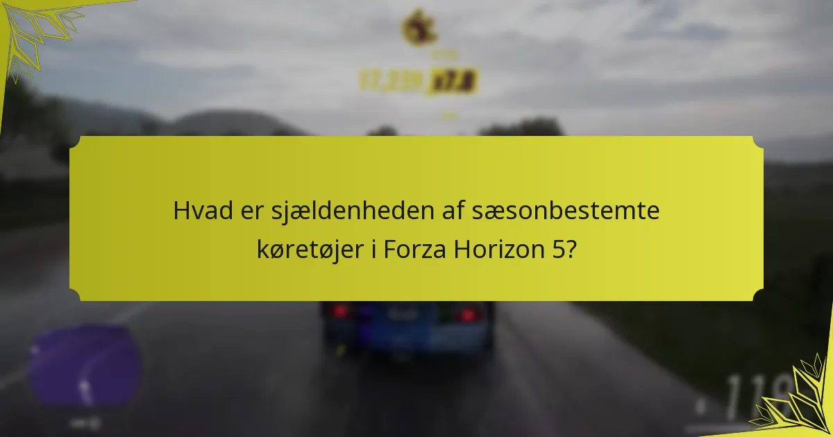 Hvilke begivenheder er essentielle for at låse køretøjer op?