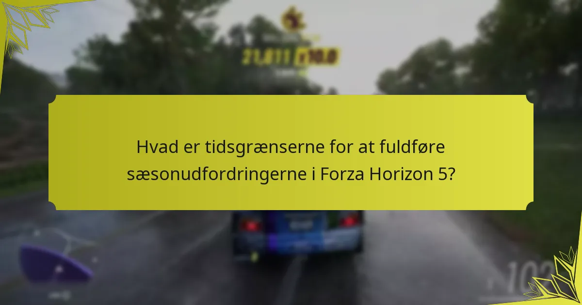 Hvordan sammenlignes sæsonudfordringerne i Forza Horizon 5 med tidligere titler?