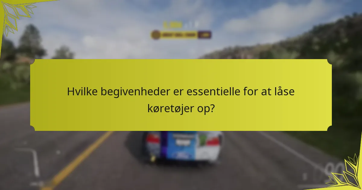Hvad er sjældenheden af sæsonbestemte køretøjer i Forza Horizon 5?