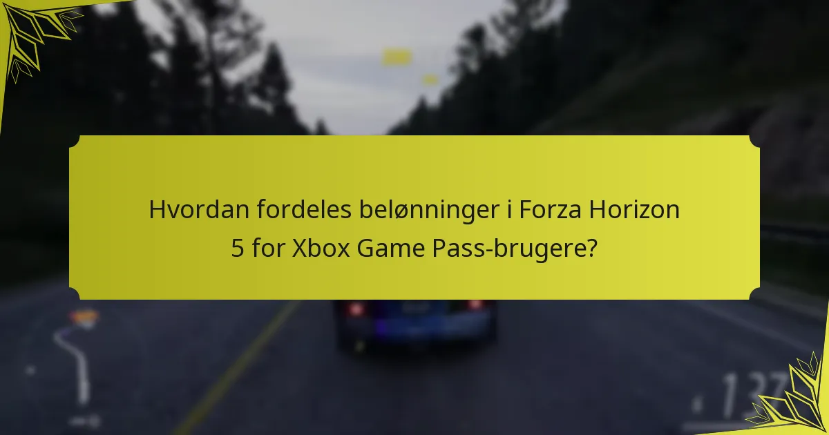 Hvordan sammenlignes Forza Horizon 5 på Xbox Game Pass med andre platforme?
