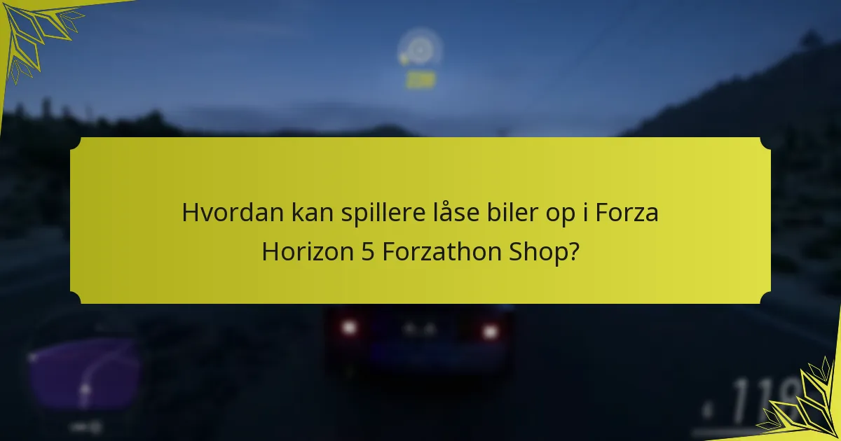 Hvad er fordelene ved at købe biler fra Forzathon Shop?